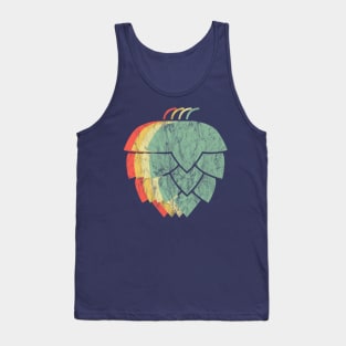 Retro Hops Vintage Colors Tank Top